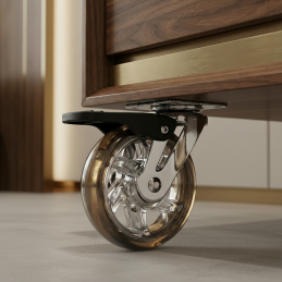 Bútorkerék fékkel 75 mm /...