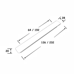 Fogantyú VENUS / Fekete