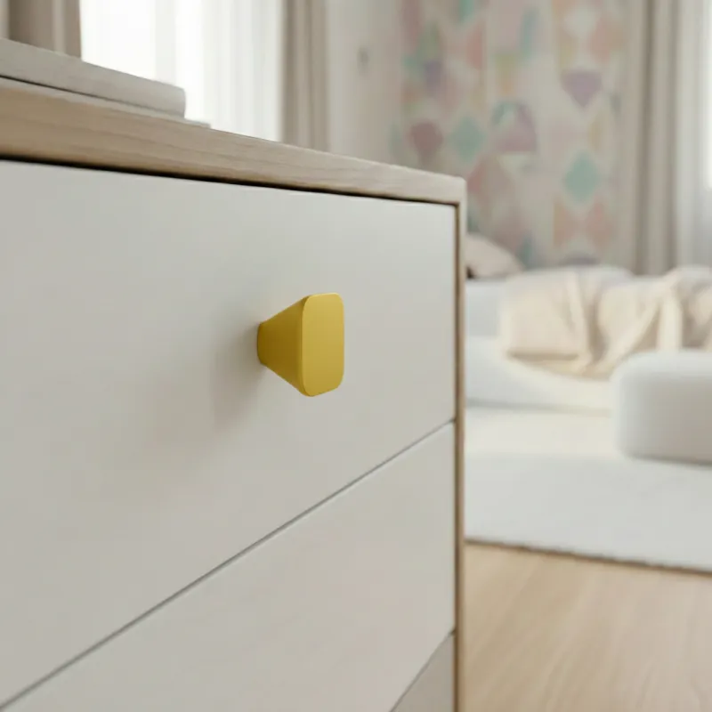 Gomb fogantyú VENUS / Sárga