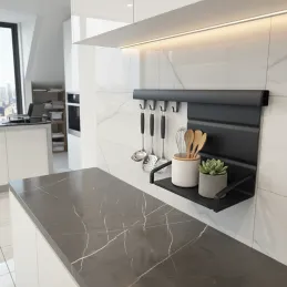 Függőpolc készlet OXXO I 600 mm / Antracit