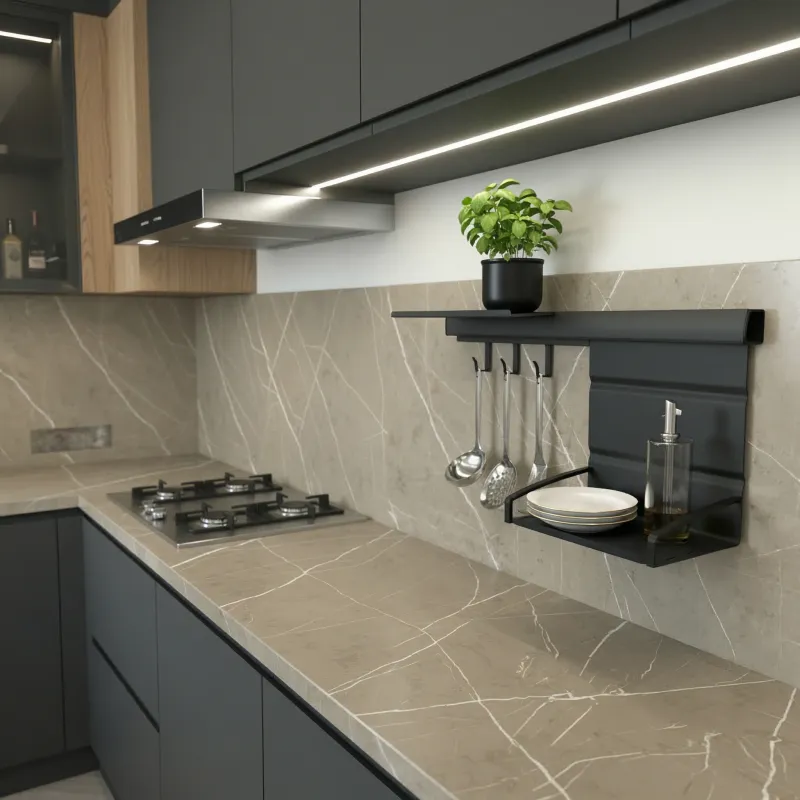 Függőpolc készlet OXXO II 600 mm / Antracit