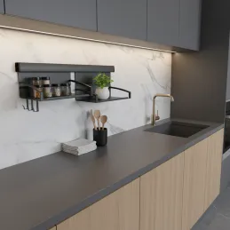 Függőpolc készlet OXXO IV 600 mm / Antracit