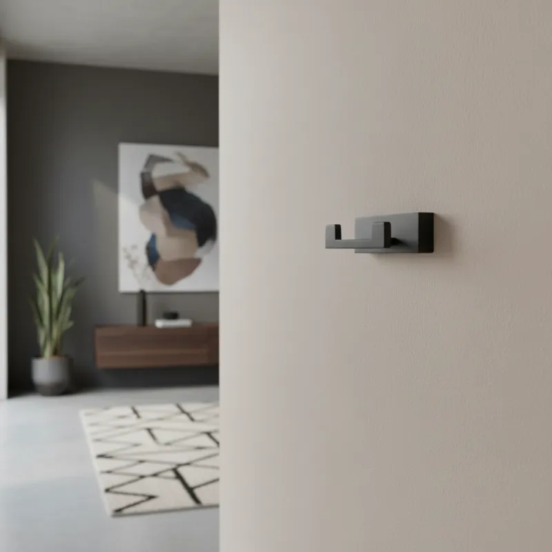 Akasztó DELTA DUO / Fekete matt