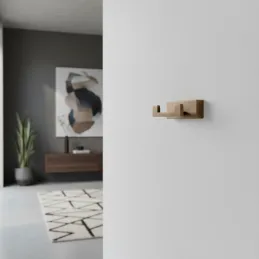 Akasztó DELTA DUO / Csiszolt sárgaréz