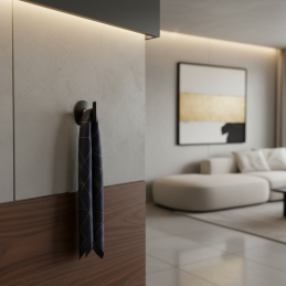 Akasztó STYLLA / Fekete matt