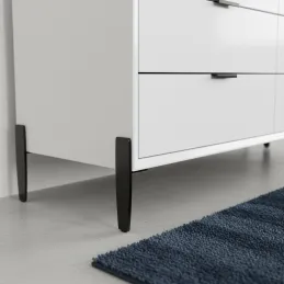 MORGAN bútorláb / Fekete matt