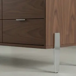 MORGAN bútorláb / Fényes króm