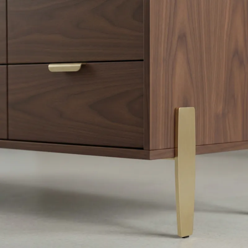 MORGAN bútorláb / Arany matt