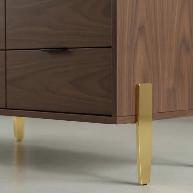 MORGAN bútorláb / Arany fényes