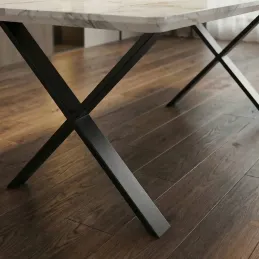 ULTRA SLIM asztallábak Fekete / pár