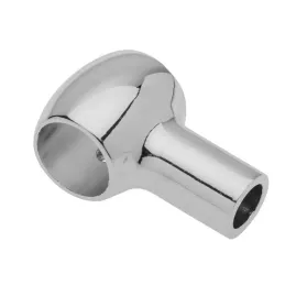 Falirögzítő akasztórúdhoz / Fényes króm