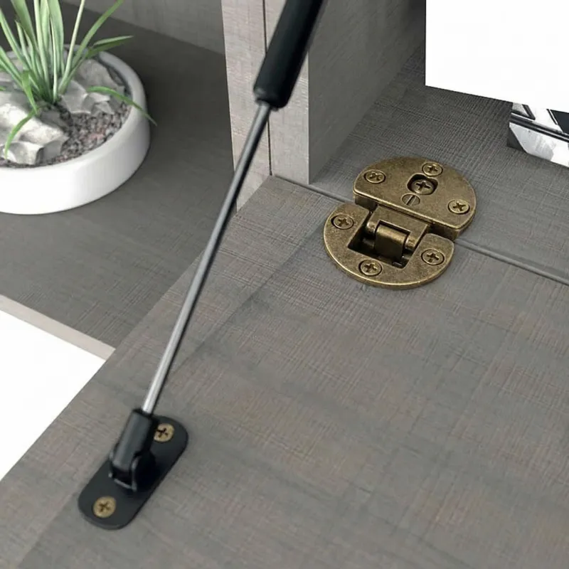 2 db zsanér lehajtható ajtókhoz / Antik sárgaréz