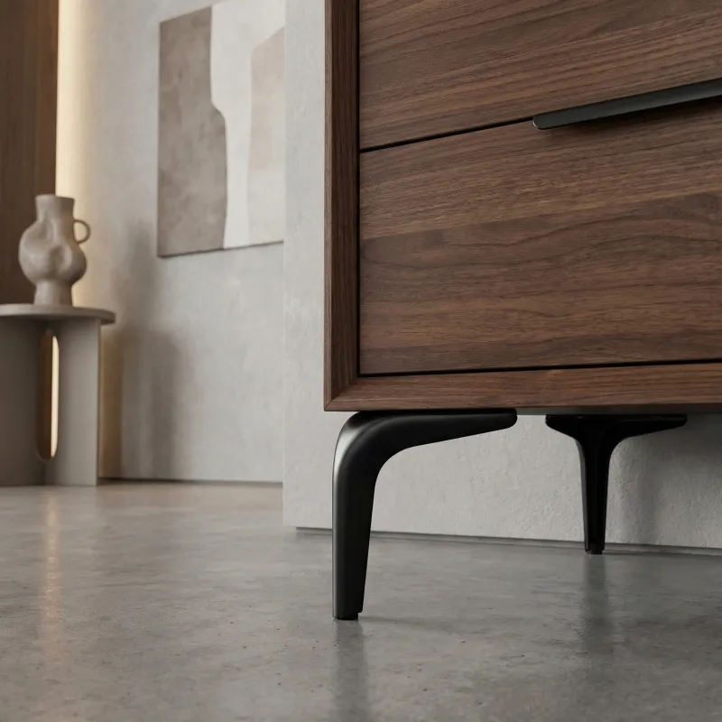 Bútorláb EBRO / Fekete matt