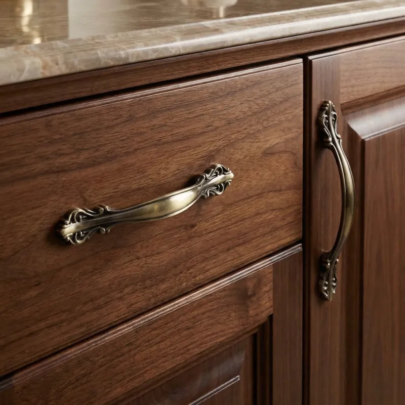 ALISTE fogantyú / Fényesre polírozott sárgaréz