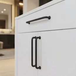 KAREN fogantyú / Fekete matt