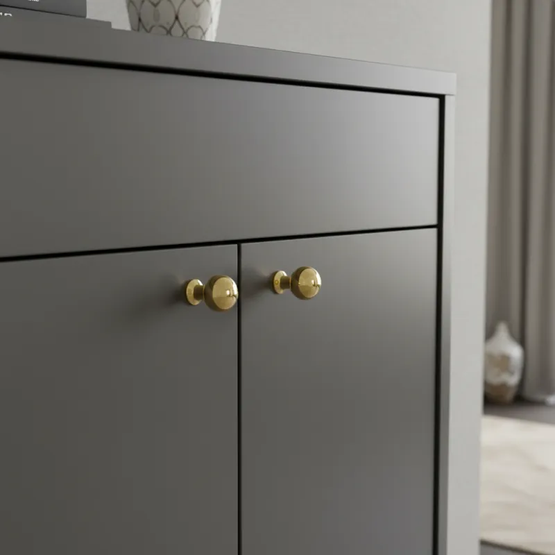 KAREN gombfogantyú / Fényes arany