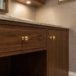 KAREN gombfogantyú / Fényes arany