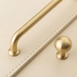 KAREN gombfogantyú / Csiszolt arany