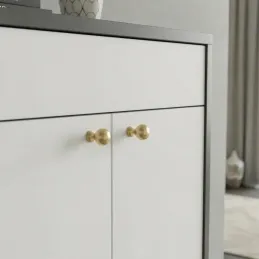 KAREN gombfogantyú / Csiszolt arany