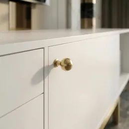 KAREN gombfogantyú / Csiszolt arany