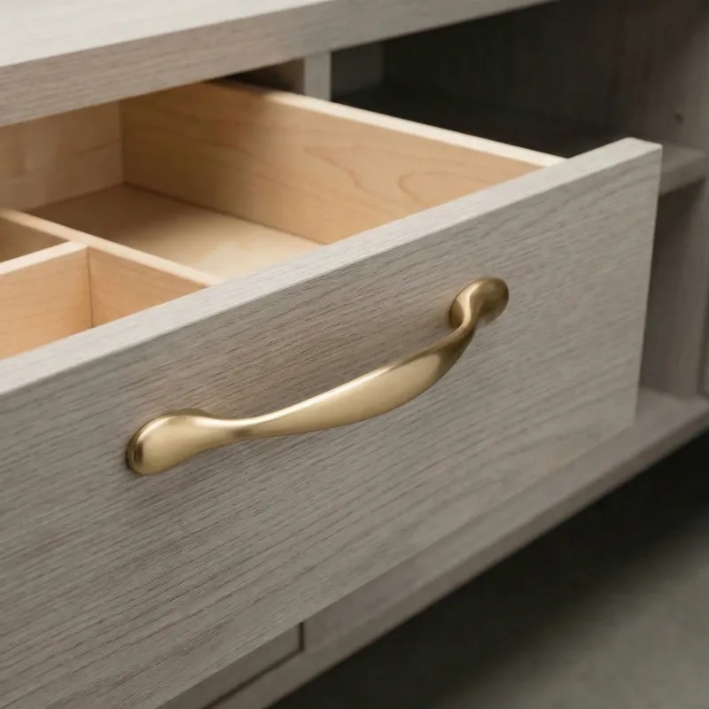 LOREN fogantyú / Csiszolt arany