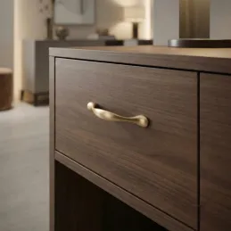 LOREN fogantyú / Csiszolt arany