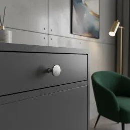 MAIRA gombfogantyú / Rozsdamentes acél