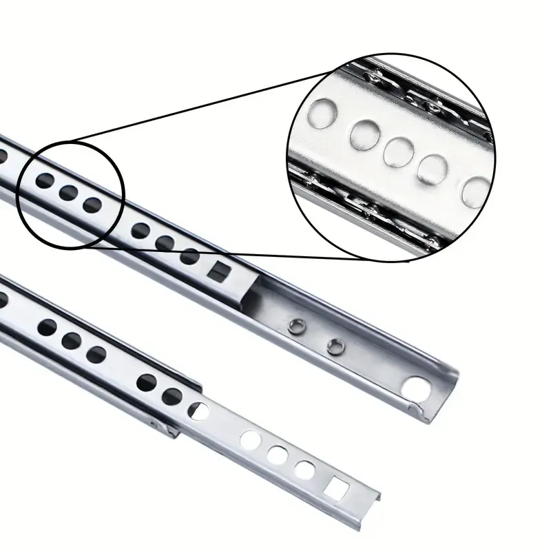 Golyós fiókcsúszó 17 mm-es horonyhoz EURON