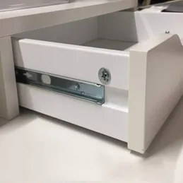 Golyós fiókcsúszó 17 mm-es horonyhoz EURON