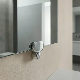 Üvegtartó KAMALA / Fényes króm