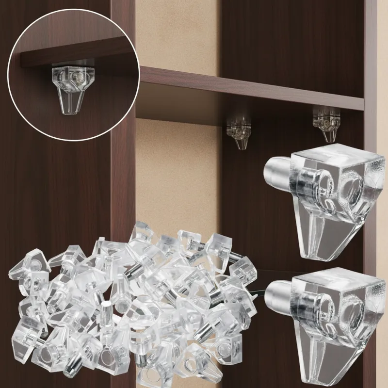 Polctartó 5 mm SAFETY / átlátszó - 100 db