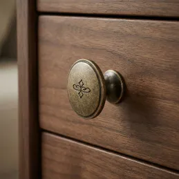 MELISSA gombfogantyú / Óarany