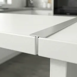 Univerzális összekötő sín munkalaphoz 38 mm egyenes ABS élhez / Alumínium