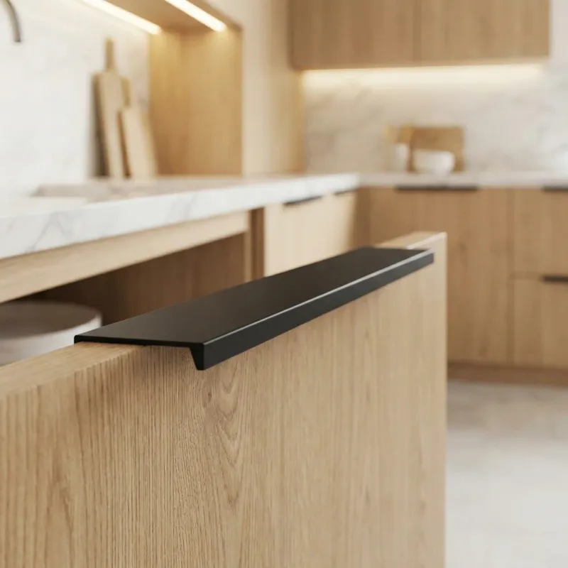 Fogantyú ajtó élére DIAZ / Fekete matt