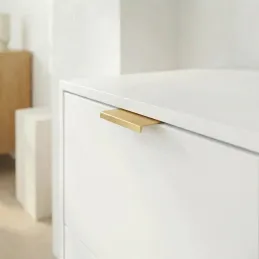 DIAZ ajtóél fogantyú / Csiszolt arany