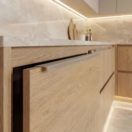 DIAZ ajtóél fogantyú / Alumínium