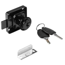 NEO fém fiókzár / Fekete