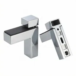 QUADRO polctartó / Fényes króm