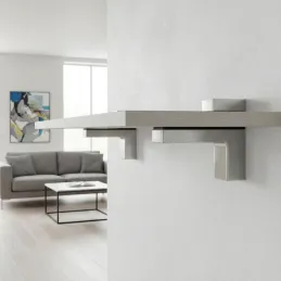 QUADRO polctartó / Rozsdamentes acél