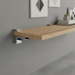 QUADRO polctartó / Fényes króm