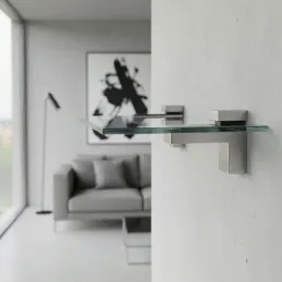 QUADRO polctartó / Rozsdamentes acél