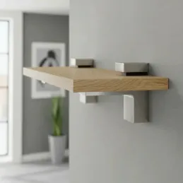 QUADRO polctartó / Rozsdamentes acél