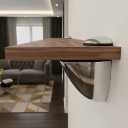 ARAGON polctartó / Fényes króm