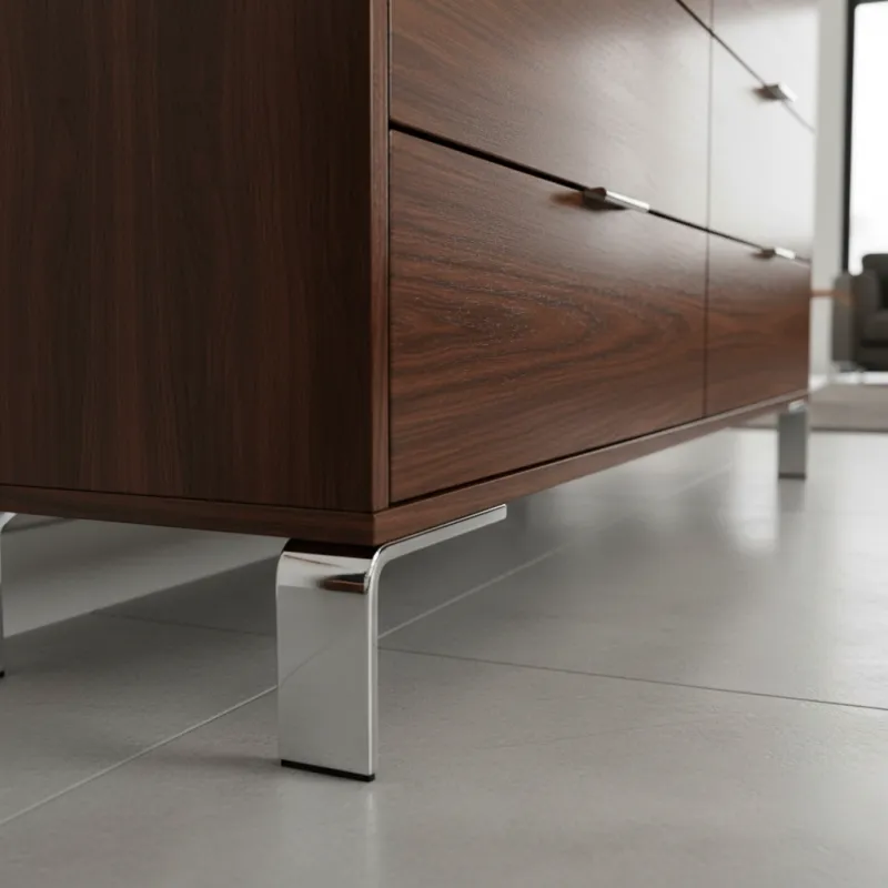 Bútorgyártó láb SORTE / Fényes króm