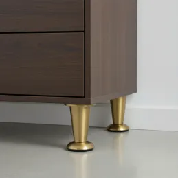 Bútorláb PALMA / Csiszolt sárgaréz