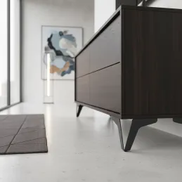 Bútorláb VENEA / Fekete matt