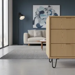 Bútorláb WIRE / Fekete matt