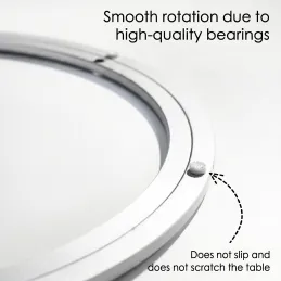 Forgó rendszer polc vagy TV alá 400 mm / Alumínium