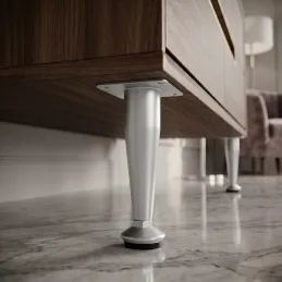 Bútorgyártó láb EUROPE / Matt króm