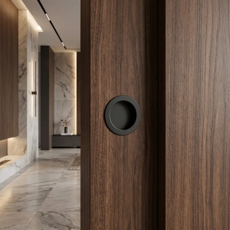 Süllyeszthető fogantyú STELLA / Fekete matt